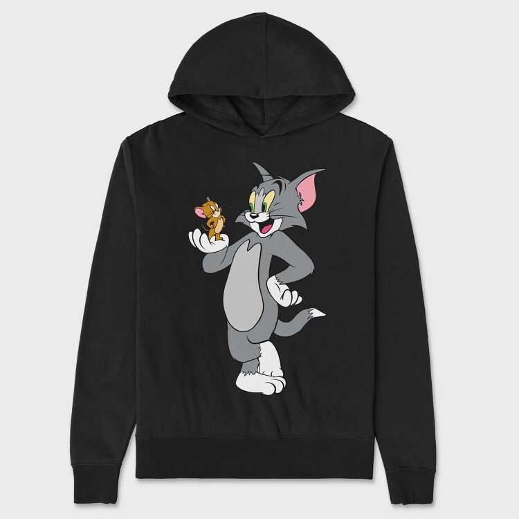 Tom and Jerry 3, Unisex Men's Hoodie