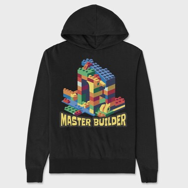Blocks Builder Master, Unisex Men's Hoodie