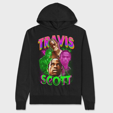 Travis Scott, Unisex Men's Hoodie