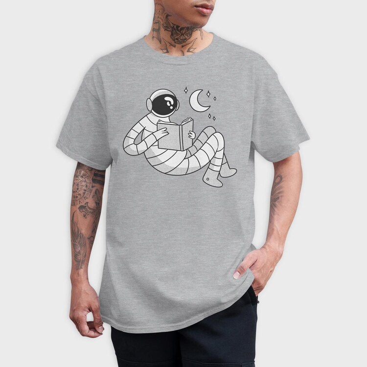Astronaut Alien, Unisex Men's T-Shirt