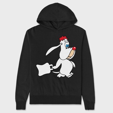 Cartoon Retro Droopy 2, Unisex Men's Hoodie
