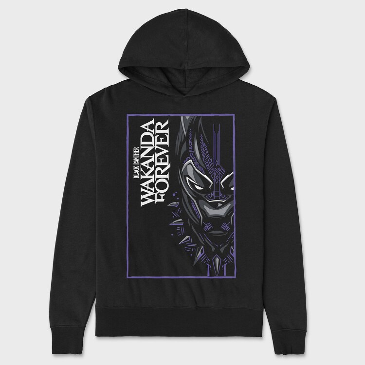 wakanda forever, Unisex Men's Hoodie