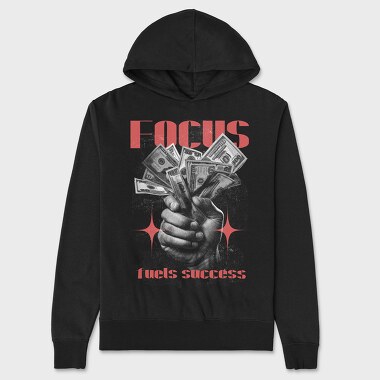 Focus, Unisex Men's Hoodie