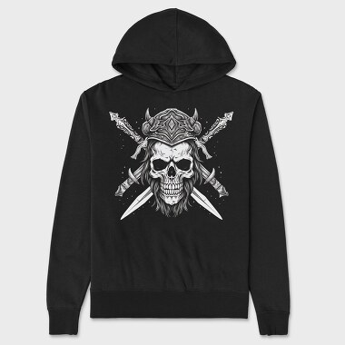 Skull Sword, Unisex Men's Hoodie