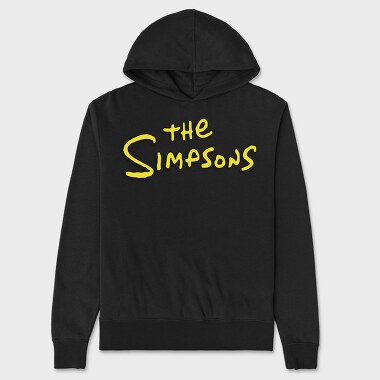Simpsons Logo, Унисекс Мъжко Суичър