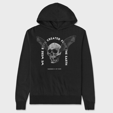 Skull Vampire, Unisex Men's Hoodie