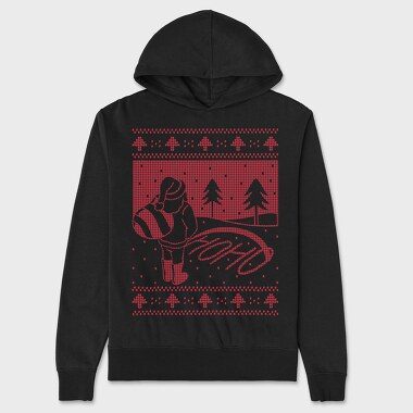 Ugly Sweater Hoho, Unisex Men's Hoodie