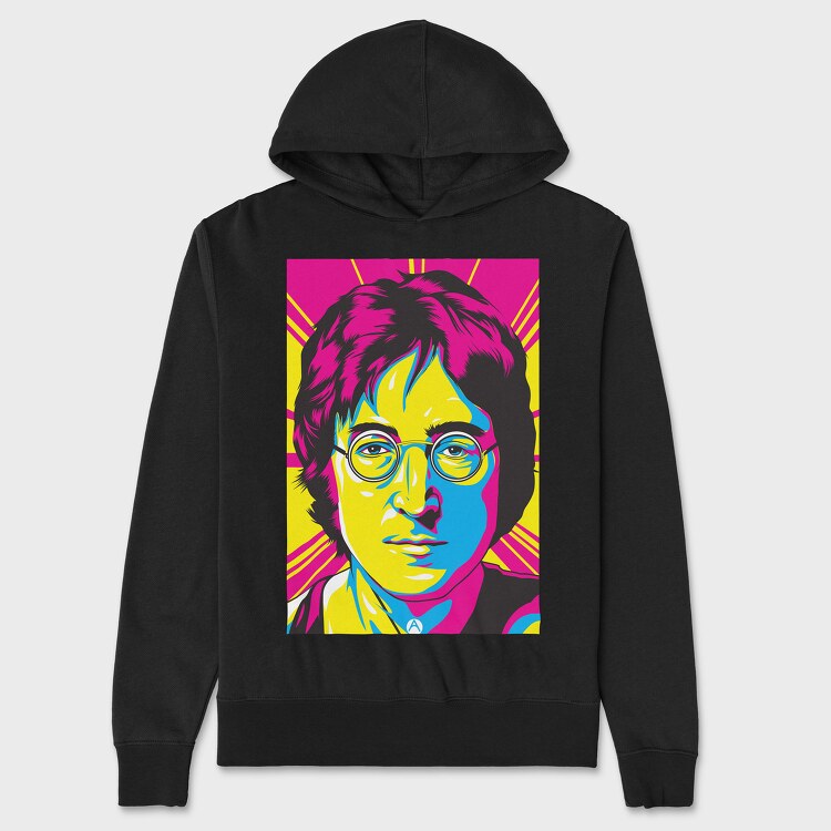 John Lennon 2, Unisex Men's Hoodie