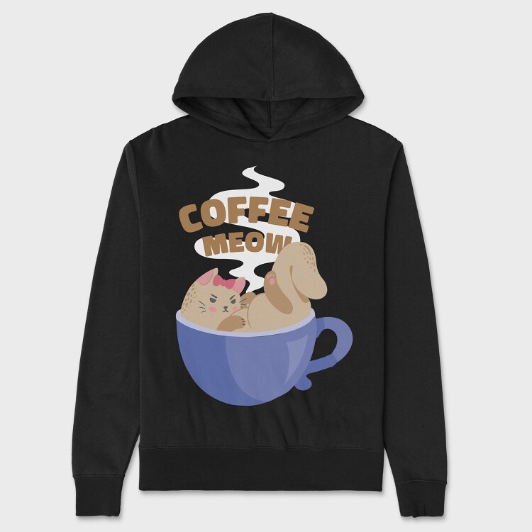 Coffee Cat 2, Унисекс Мъжко Суичър