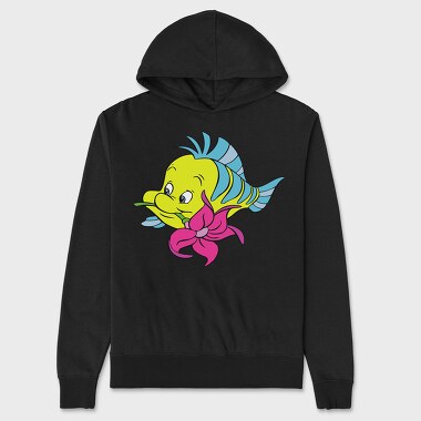Cartoon Retro La Sirenta 5, Unisex Men's Hoodie