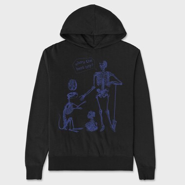 The Best Boy Skeleton, Unisex Men's Hoodie