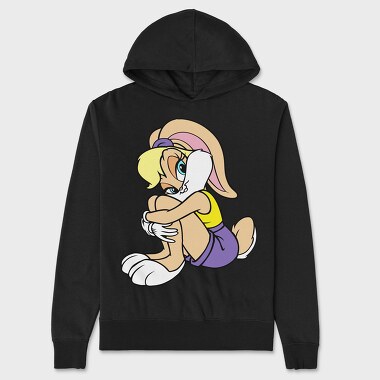 Cartoon Retro Looney Tunes Tiny 1, Unisex Men's Hoodie