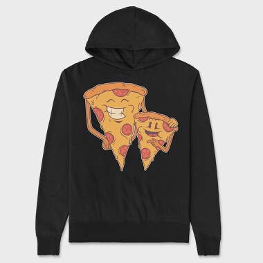 Унисекс Мъжко Суичър, Pizza Family