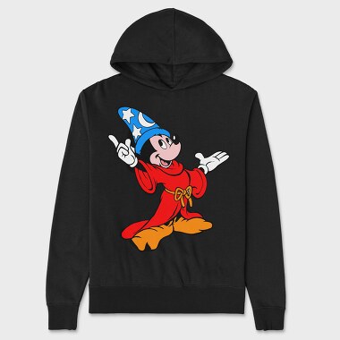 Cartoon Retro Mickey Mouse 5, Unisex Men's Hoodie